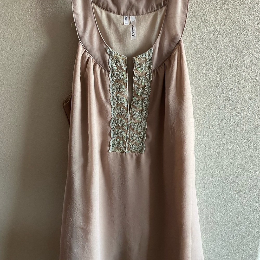 Maurice’s dressy long tank.